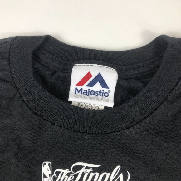 Cleveland Cavaliers Shirt Men's Medium Black The First Championship Majestic Tee - Picture 3 of 9